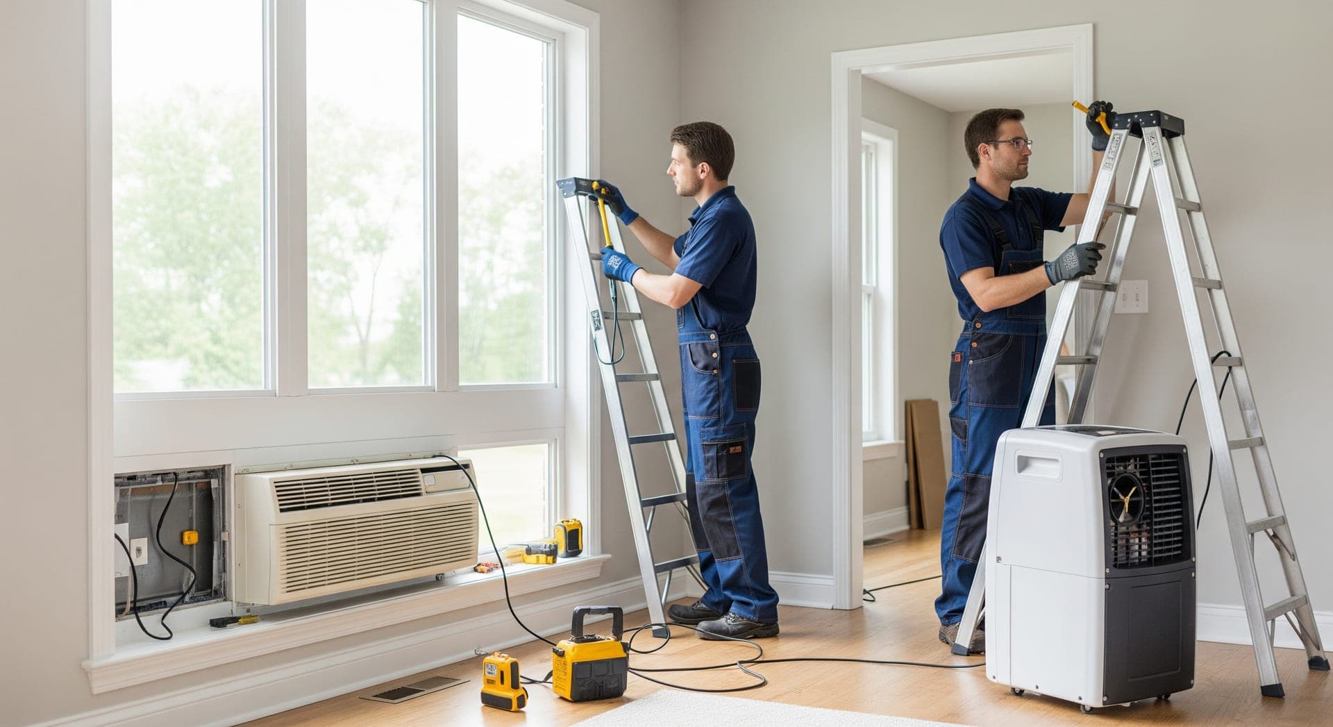 Why Choose UsRemodel for Window, Wall, or Portable AC Repair or Maintenance?