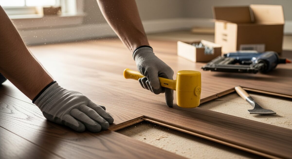 hardwood flooring installation