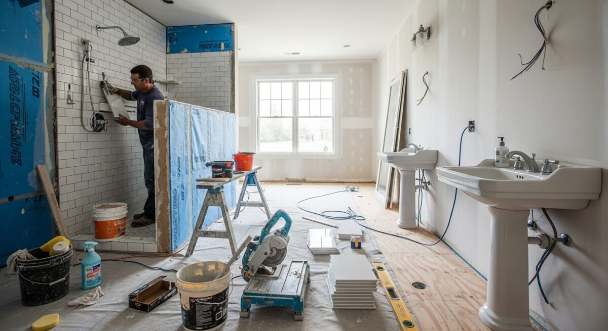 How long does a typical bathroom remodel take?