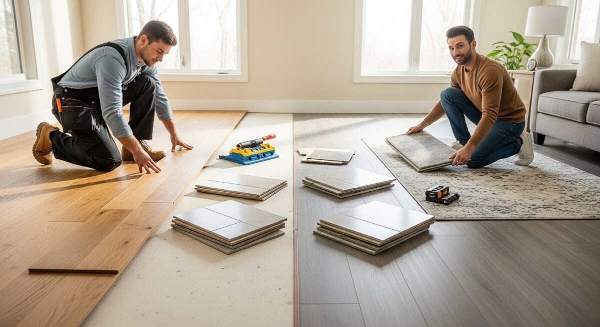 Best flooring materials for remodel projects